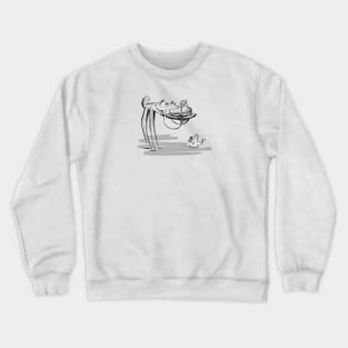 Alien Wafles Crewneck Sweatshirt